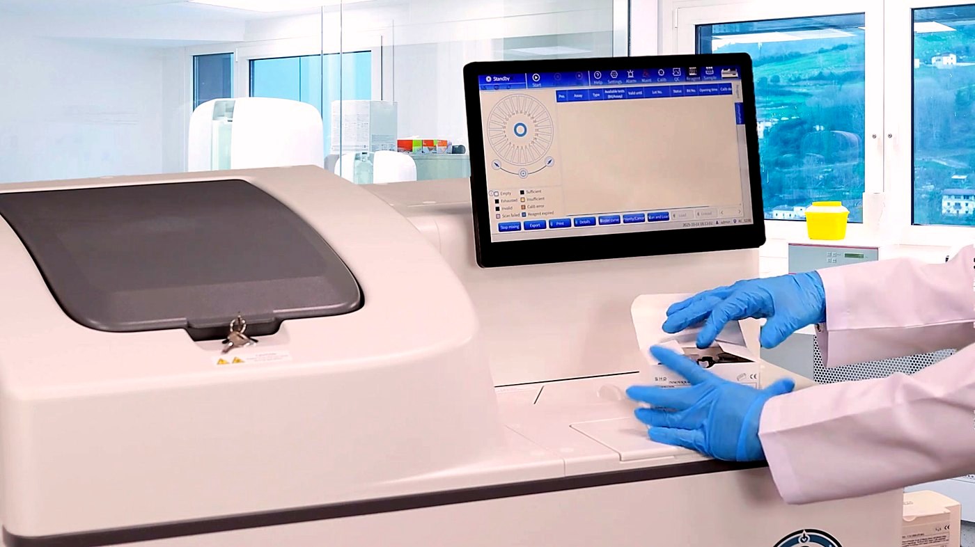 Loading a sample